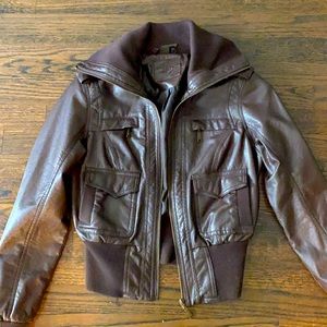 Leather Brown Jacket